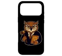Carcasa para iPhone 17 Pro MAX Funny Owl Lawyer Animal Art para fanáticos del Humor Legal