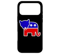 Carcasa para iPhone 17 Pro MAX Funny Proud Member Vote Leopards Eating People'S Faces Party