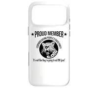Carcasa para iPhone 17 Pro MAX Funny Proud Member Vote Leopards Eating People'S Faces Party