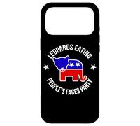 Carcasa para iPhone 17 Pro MAX Funny Proud Member Vote Leopards Eating People'S Faces Party
