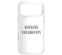 Carcasa para iPhone 17 Pro MAX Funny Psychology - Psicología inversa Psicólogo Estudiante