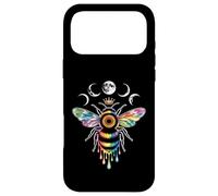 Carcasa para iPhone 17 Pro MAX Funny Queen Bee Moon Fases Corona Celestial