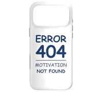 Carcasa para iPhone 17 Pro MAX Funny Quote Sarcasm Motivation Not Found Error 404