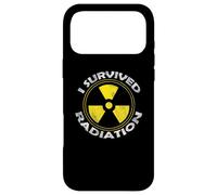 Carcasa para iPhone 17 Pro MAX Funny Radiation Cancer Awareness Survived Radiation Warrior