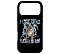 Carcasa para iPhone 17 Pro MAX Funny Retro Vintage Got That Dawg In Me Pitbull Heavy Metal
