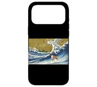 Carcasa para iPhone 17 Pro MAX Funny Retro Vintage Surfing A Wave Boxer Dog Breed Lover
