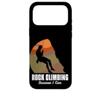 Carcasa para iPhone 17 Pro MAX Funny Rock Climbing Mountaineering Rock Climber Gift