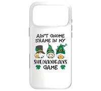Carcasa para iPhone 17 Pro MAX Funny St Patricks GNOME Prone to Shenanigans with My Gnomies