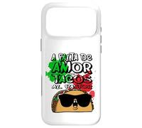 Carcasa para iPhone 17 Pro MAX Funny Tacos Squad al Pastor Mexican Food Lover Spanish Team