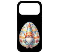 Carcasa para iPhone 17 Pro MAX Funny Teacher Easter GNOME with Jumbo Easter Egg For Spring