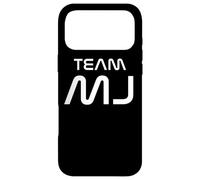 Carcasa para iPhone 17 Pro MAX Funny Team MJ First Name Nickname Modern