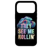 Carcasa para iPhone 17 Pro MAX Funny They See Me Rollin 'This Kid Loves Hate Monster Trucks