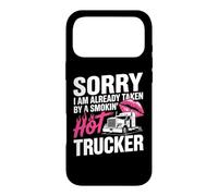Carcasa para iPhone 17 Pro MAX Funny Truckers Esposa Camionero Caliente Novia Camionero Conductor