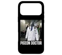Carcasa para iPhone 17 Pro MAX Funny Tuff Pigeon Doctor 2026 Nuevo Brainrot Meme Kid AI Broma