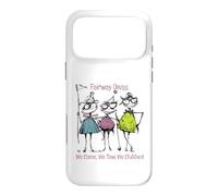 Carcasa para iPhone 17 Pro MAX Funny Women Golf Fairway Divas Vinimos, vimos, Clubes