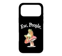 Carcasa para iPhone 17 Pro MAX Funny Womens Cottagecore Art EW People Antisocial Frog Lover