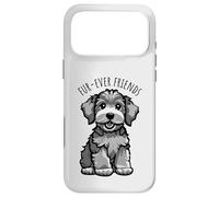 Carcasa para iPhone 17 Pro MAX Fur-Ever Friends - Lindo Cachorro de Dibujos Animados