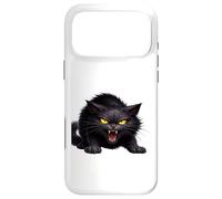 Carcasa para iPhone 17 Pro MAX Furia Salvaje del Gato Negro Feroz