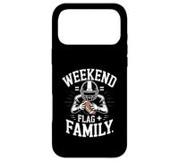 Carcasa para iPhone 17 Pro MAX Fútbol Familiar con Bandera de Fin