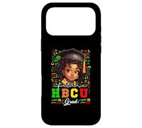 Carcasa para iPhone 17 Pro MAX Future HBCU Graduación Negra Niña Niños Graduación HBCU College