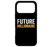 Carcasa para iPhone 17 Pro MAX Future Millionaire Bold Cita Motivacional