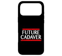 Carcasa para iPhone 17 Pro MAX Futuro cadáver mórbido Espeluznante Divertido Refranes de Halloween gótico