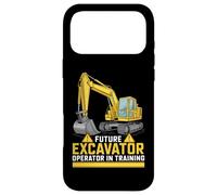 Carcasa para iPhone 17 Pro MAX Futuro Operador de Excavadora en la formación de Ventiladores de Equipos Pesados