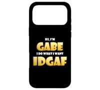 Carcasa para iPhone 17 Pro MAX Gabe Costume Idgaf Funny Meme Halloween Costume For Gabes