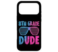 Carcasa para iPhone 17 Pro MAX Gafas de Sol de 8th Grade Dude First Day Back to School