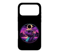 Carcasa para iPhone 17 Pro MAX Gafas de Sol Vaporwave Dragon Eclipse Solar