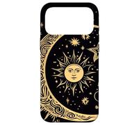 Carcasa para iPhone 17 Pro MAX Galaxy Night Sky Moon Lunar Stars Sun Love