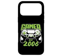 Carcasa para iPhone 17 Pro MAX Gamer Estimado 2006 20th Cumpleaños Video Gaming Hombre Mujer