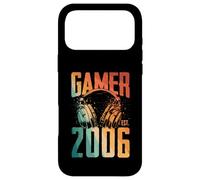 Carcasa para iPhone 17 Pro MAX Gamer Estimado 2006 20th Cumpleaños Video Gaming Hombre Mujer
