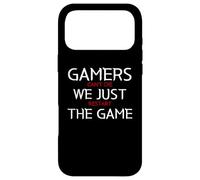 Carcasa para iPhone 17 Pro MAX Gamers Can't Die We Just Restart The Game Funny Gaming Meme