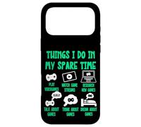 Carcasa para iPhone 17 Pro MAX Gaming Things I Do in my Spare Time, Videogames Funny Gamer