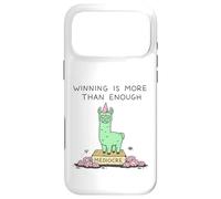 Carcasa para iPhone 17 Pro MAX Ganar Es Más Que Suficiente Llama Mediocre Graciosa