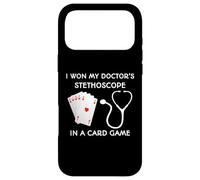 Carcasa para iPhone 17 Pro MAX Gané el Estetoscopio de mi médico en un Juego de Cartas