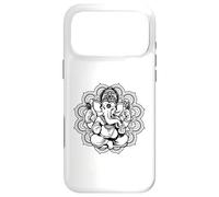 Carcasa para iPhone 17 Pro MAX Ganesha Mandala Hindú Dios Hinduismo Yoga Regalo
