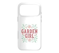 Carcasa para iPhone 17 Pro MAX Garden Girl Wildflower Gardencore Cottage Mariquita