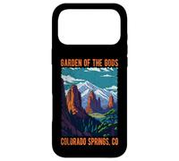 Carcasa para iPhone 17 Pro MAX Garden of The Gods Colorado Springs CO USA Diseño Envejecido
