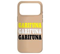 Carcasa para iPhone 17 Pro MAX Garifuna Love Garinagu Afro Caribbean Garifuna Bandera Garifuna