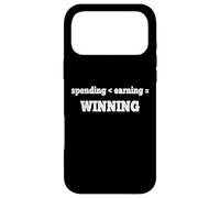 Carcasa para iPhone 17 Pro MAX Gastar Menos de Ganar es Ganar