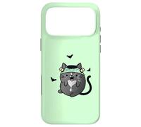 Carcasa para iPhone 17 Pro MAX Gato Monstruo Frankenstein de Halloween