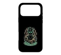 Carcasa para iPhone 17 Pro MAX Gato Negro Místico Grimorio Brujería Gótico Oculto
