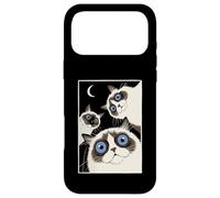 Carcasa para iPhone 17 Pro MAX Gatos Ragdoll Trio Ojos Azules para Cat Mom o Dad