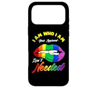 Carcasa para iPhone 17 Pro MAX Gay Rainbow Lips Orgullo Igualdad LGBTQ