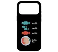 Carcasa para iPhone 17 Pro MAX Gefilte Fish One Fish Two Fish Fish Parodia Cómica Judía