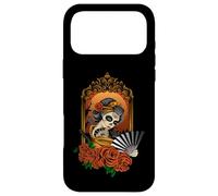 Carcasa para iPhone 17 Pro MAX Geisha Art Nouveau Día de los Muertos - Floral Skull Woman