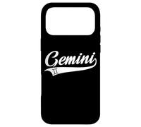 Carcasa para iPhone 17 Pro MAX Gemini Zodiac Sign - Horoscope - Throwback Design - Classic