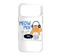 Carcasa para iPhone 17 Pro MAX Gemma Correll Meow Mix DJ Cat Funny Rave Design